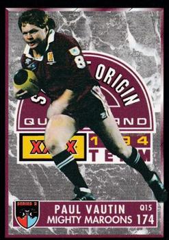 1994 Dynamic Rugby League Series 2 #174 Paul Vautin Front